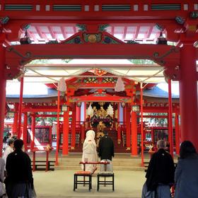 生田神社的一场婚礼