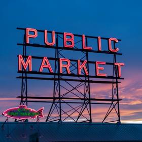 西雅图pike place market